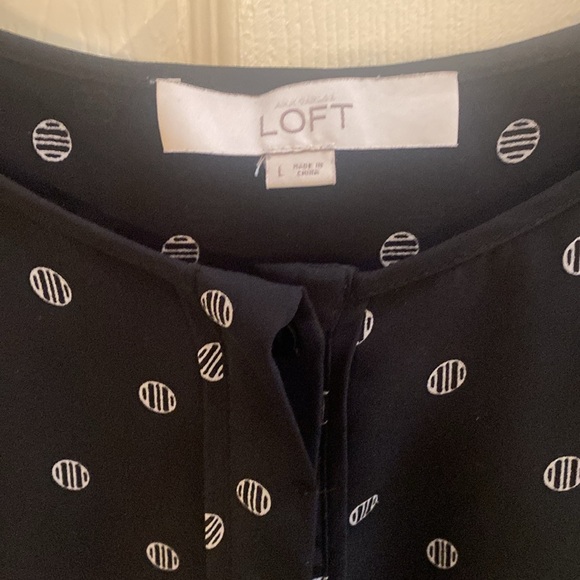 Loft black top in mint condition - Picture 3 of 5